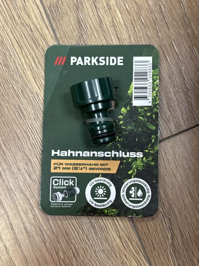 Конектор Parkside 21mm Hahnanschluss - Зображення 1