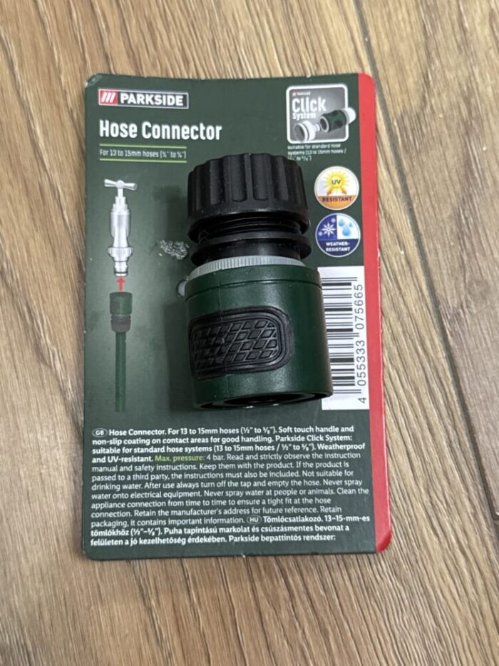 Конектор Hose Connector Parkside for 13mm to 15mm hoses - Зображення 1